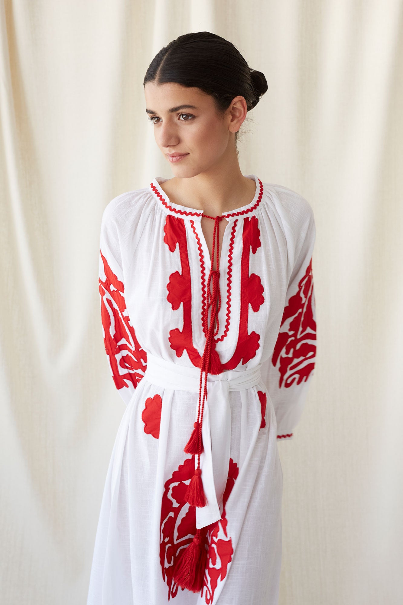 CAFTAN HIDALIA BLANC