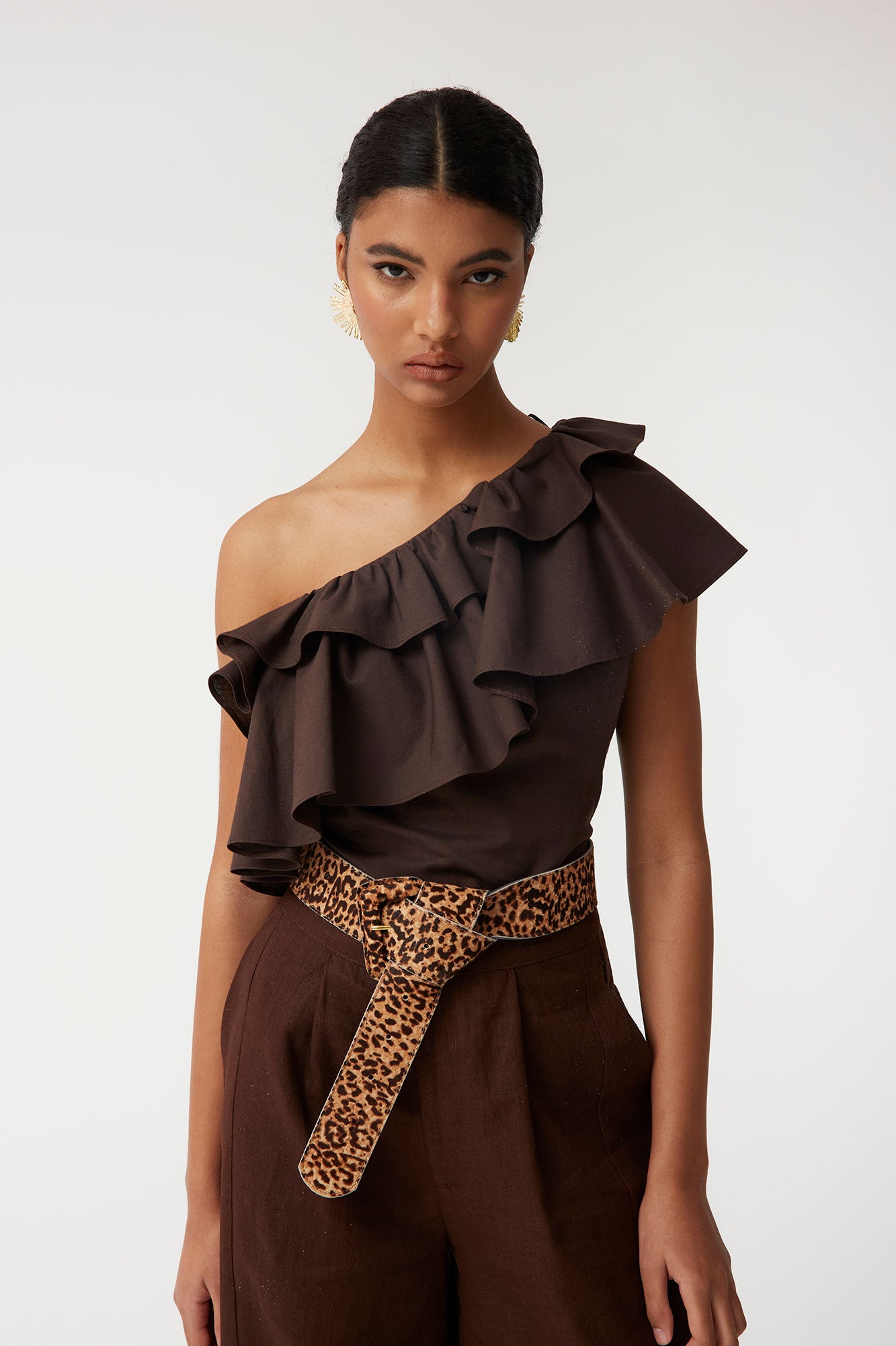 TOP TICIANA MARRON