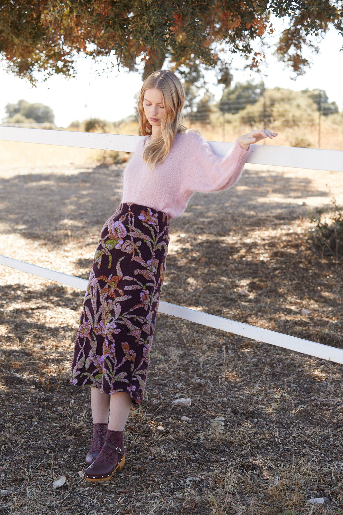 FALDA LANA MULTICOLOR