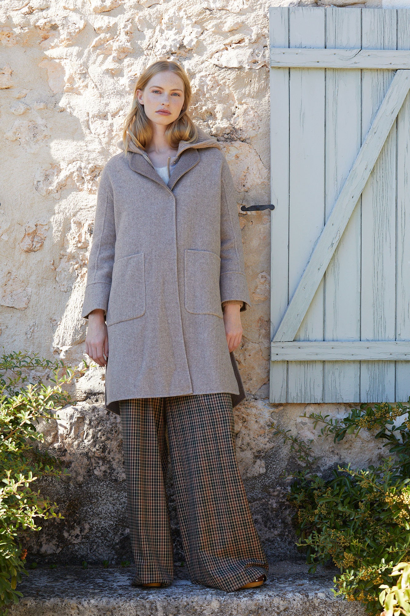 VERDIANA BEIGE COAT