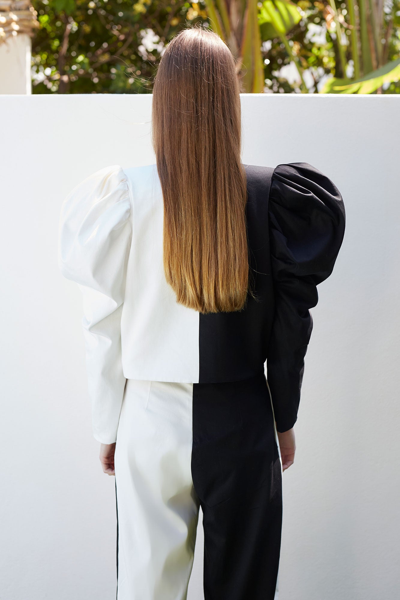 ST.028 JACKET WHITE/BLACK