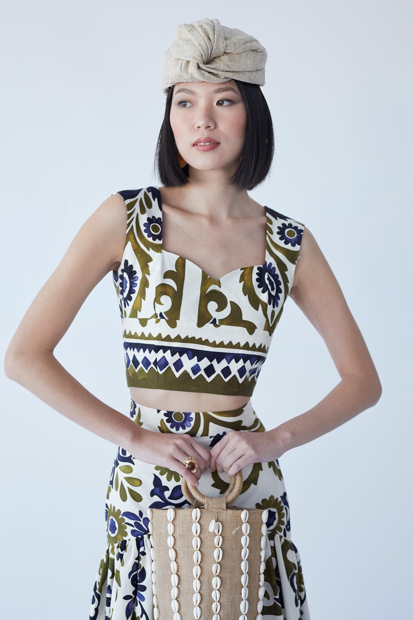 TOP AZZURRA CAQUI
