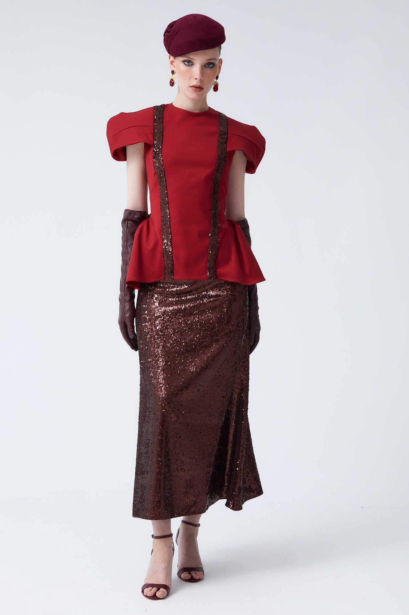 RED ANE TOP
