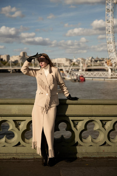 FALDA MARIETA BEIGE