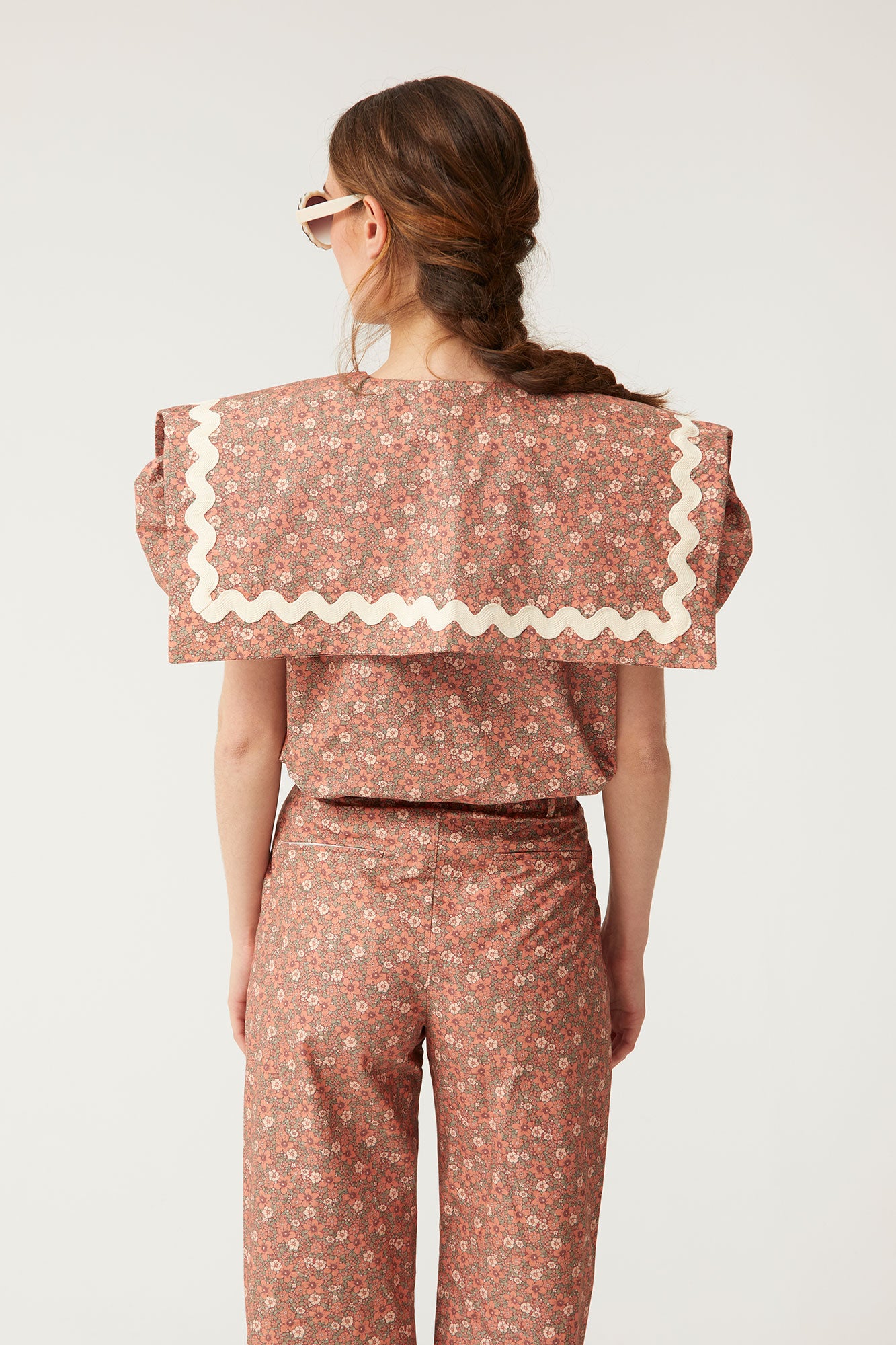 RAMIRO ORANGE BLOUSE