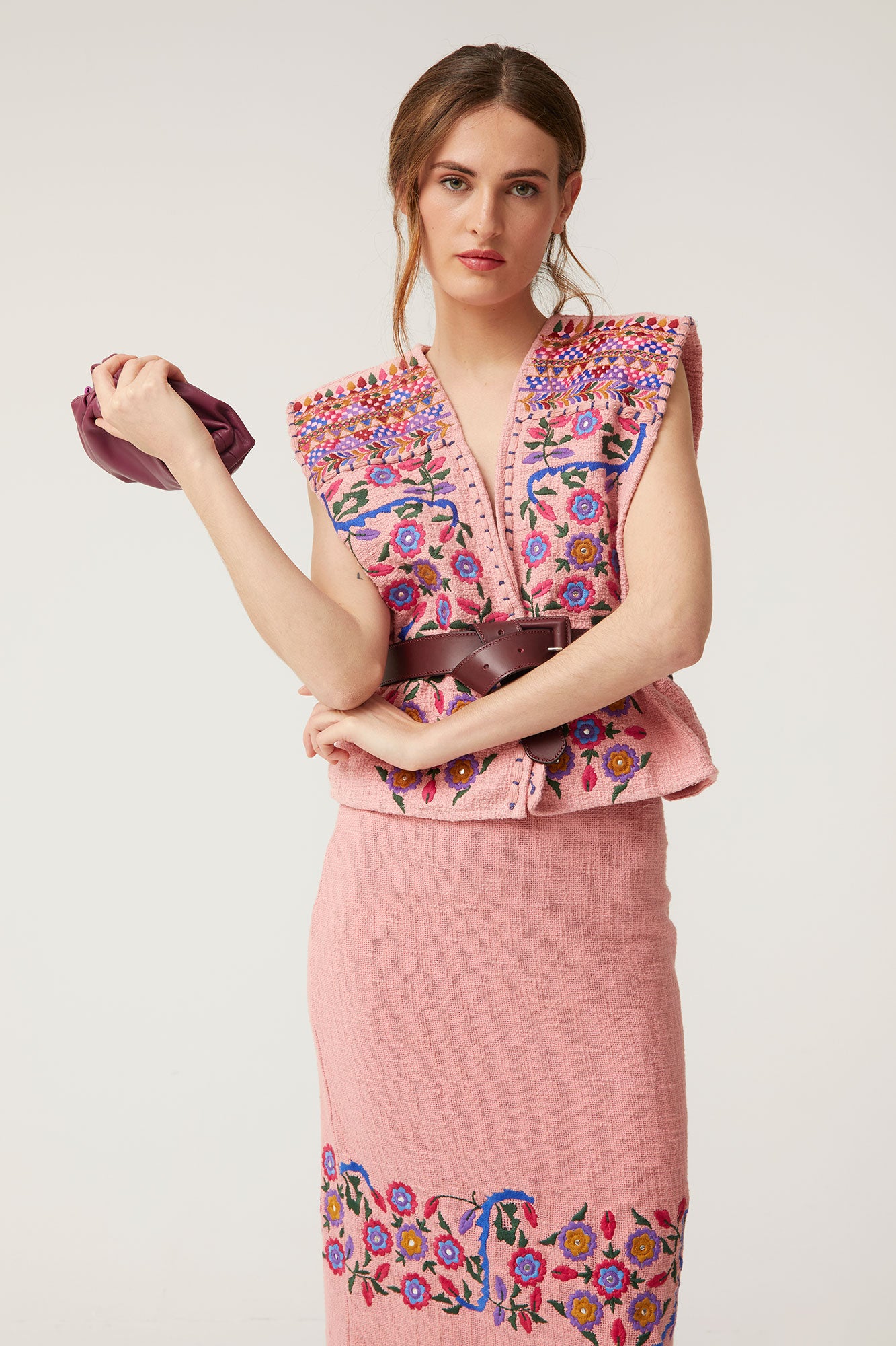CHALECO JACINTA ROSA