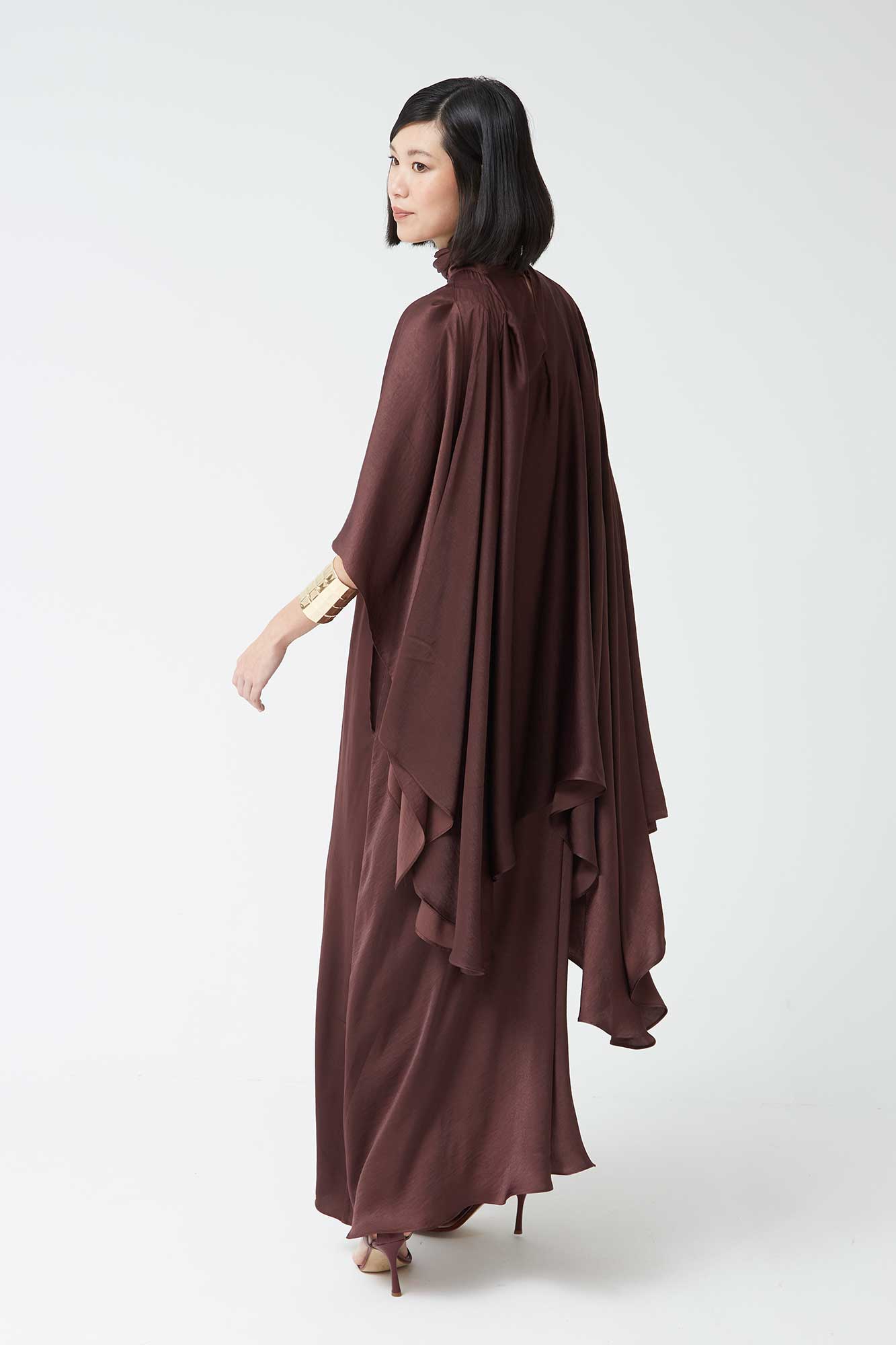 FELISINA BURGUNDY COAT