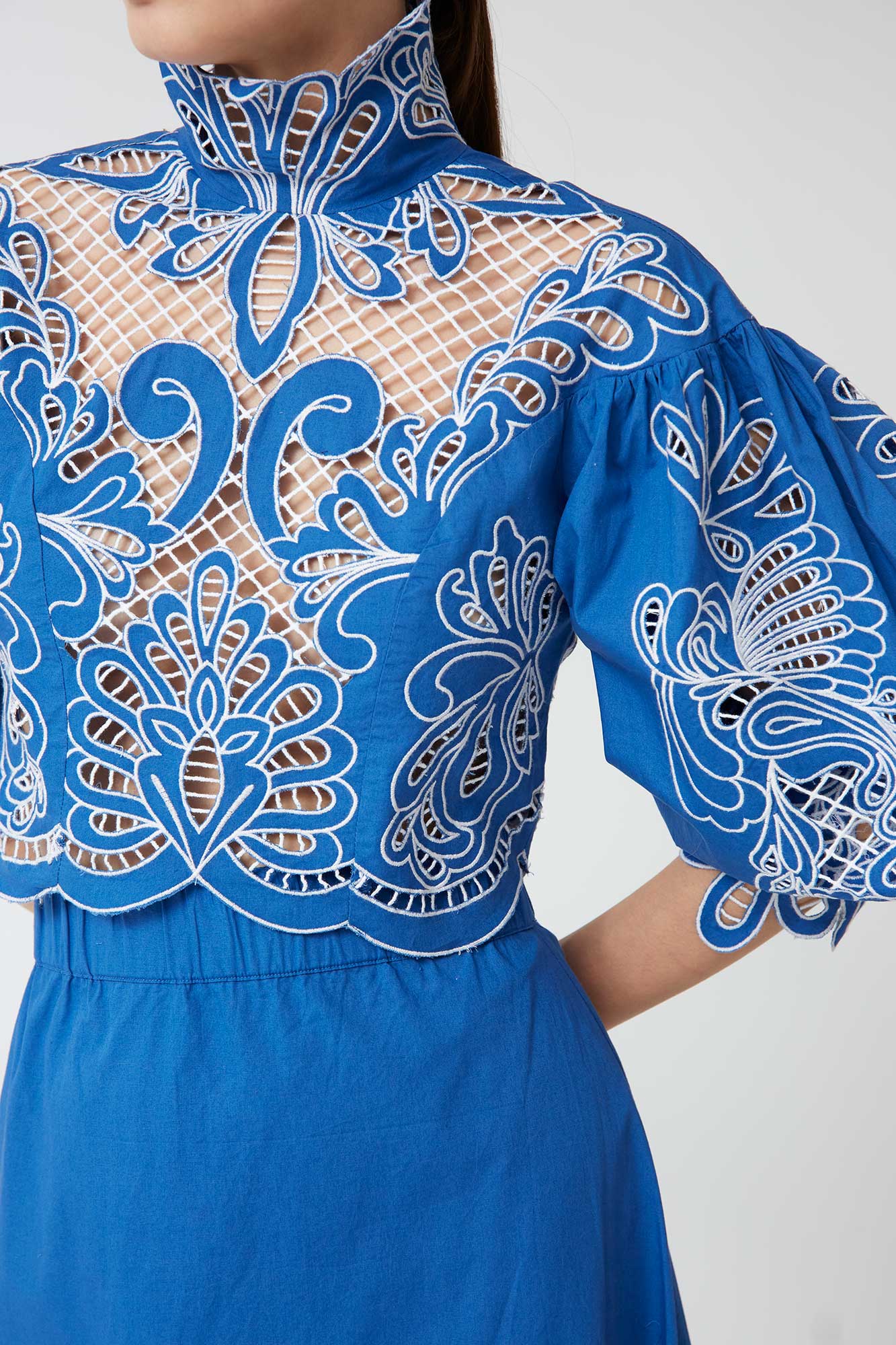 HAUT BLEU FABRIZIA