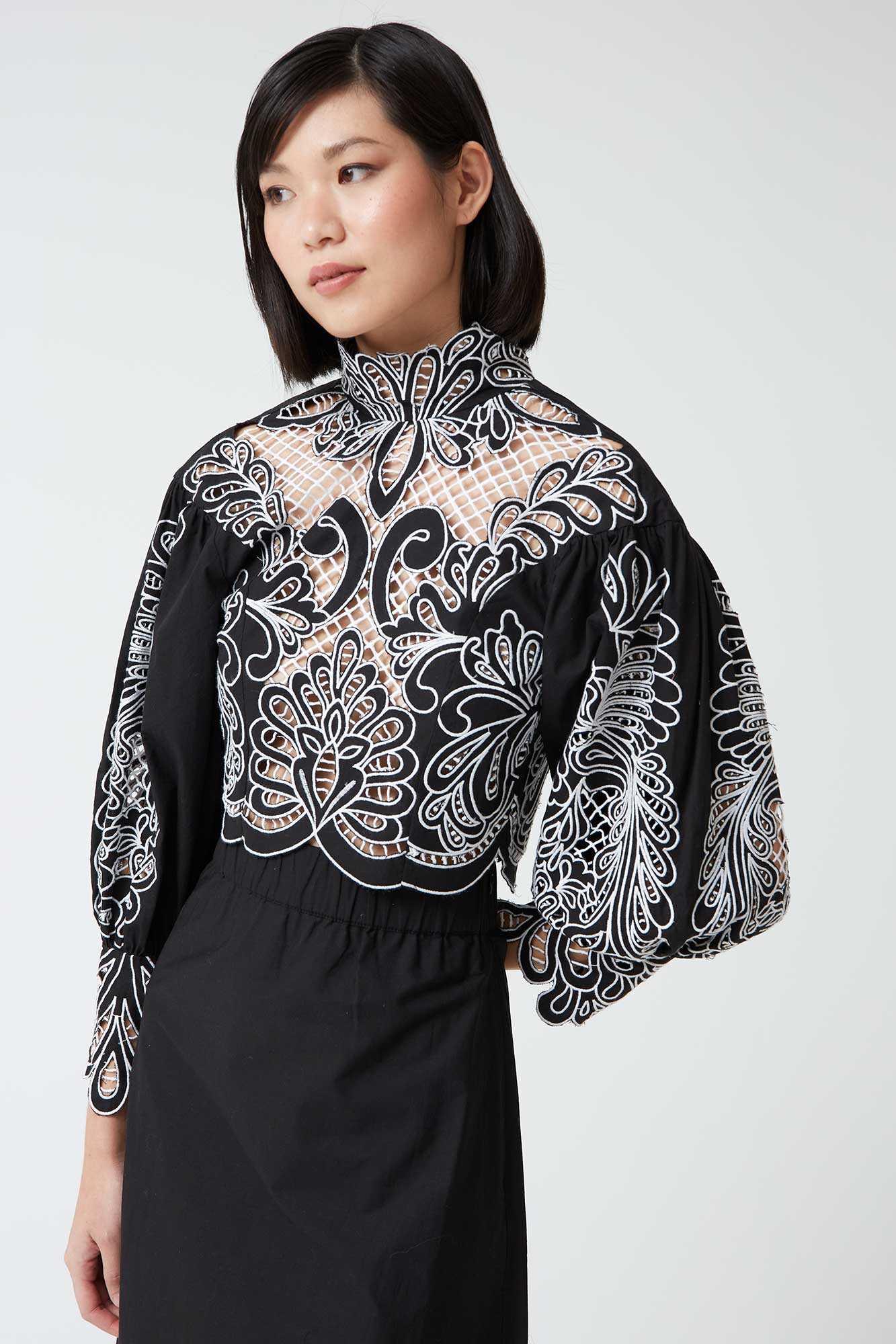 Haut noir Fabrizia