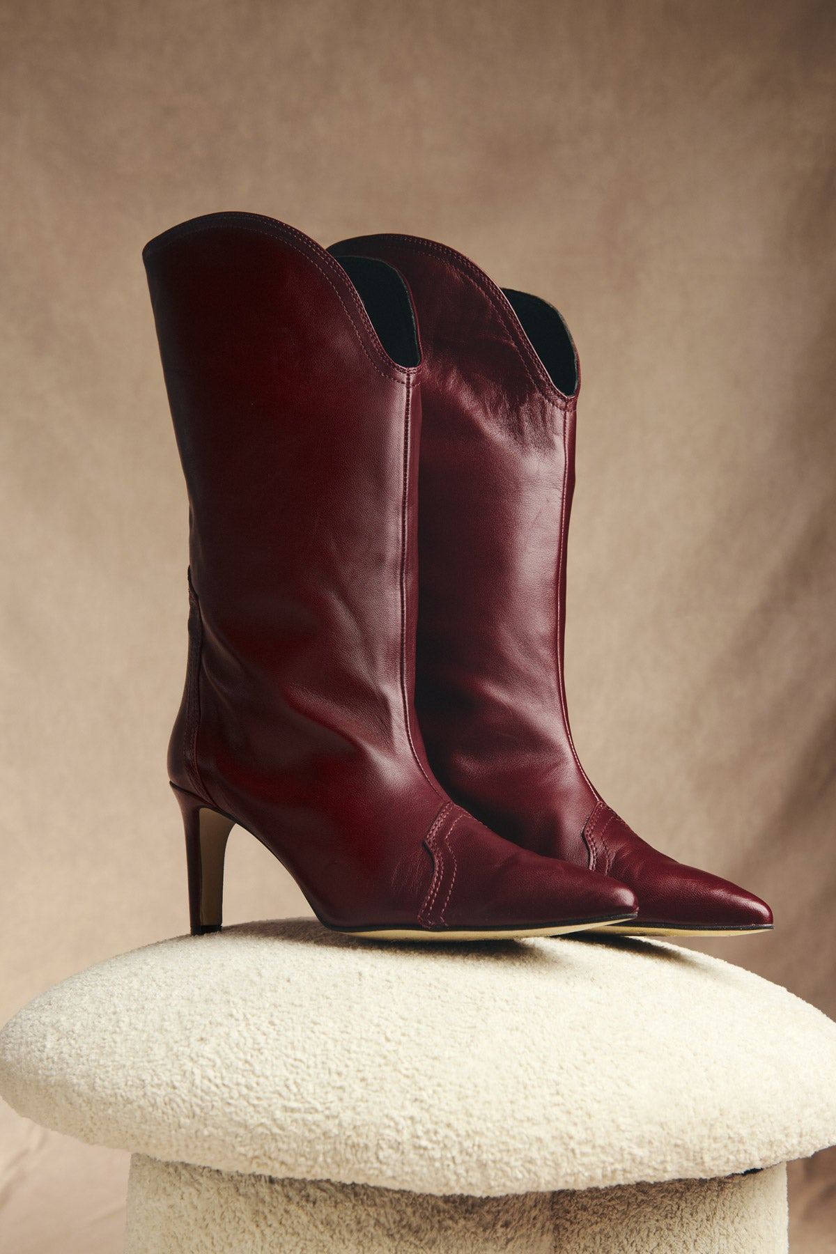 BOTAS LISA BURDEOS