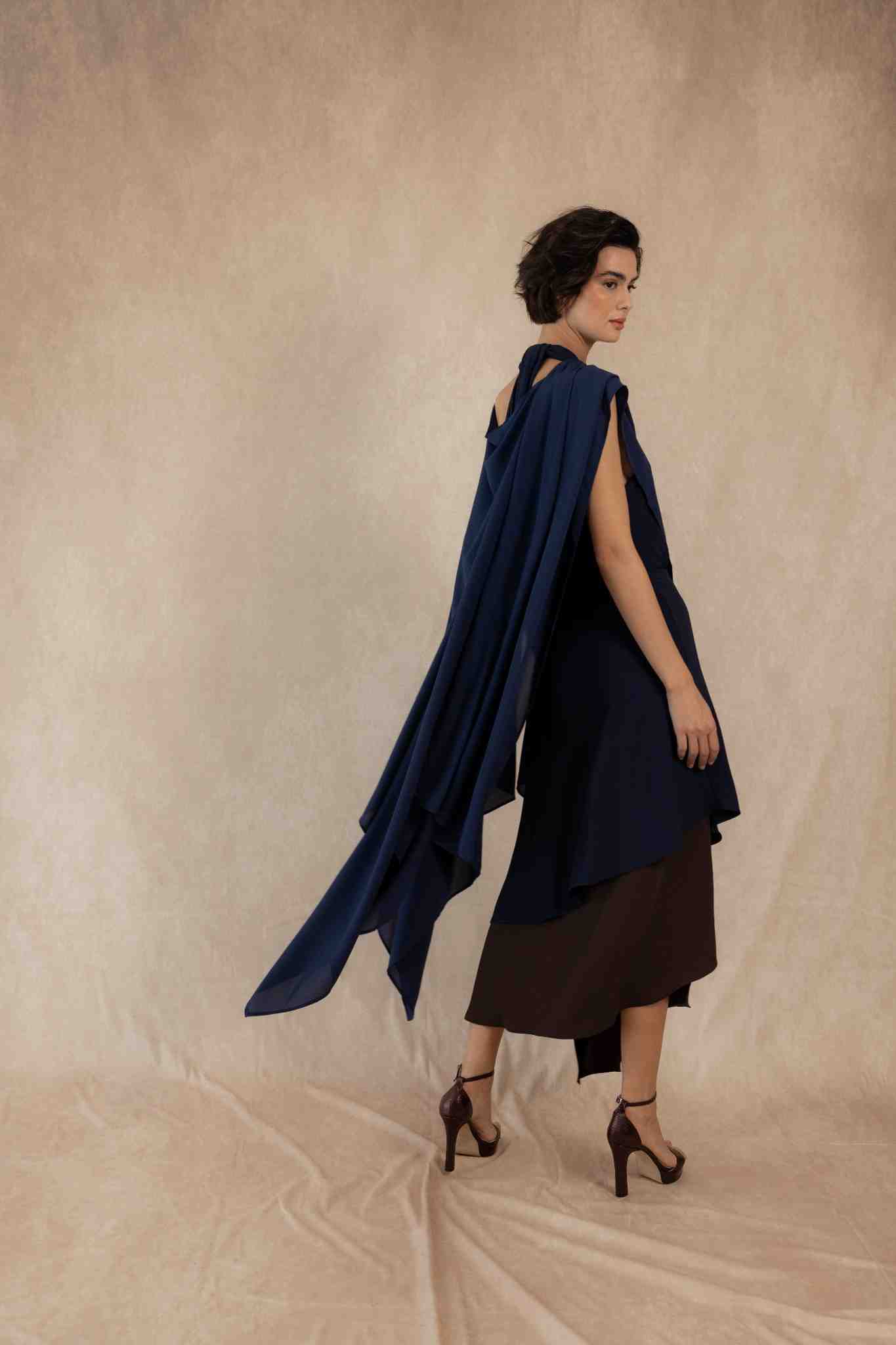 FELISINA NAVY LAYER