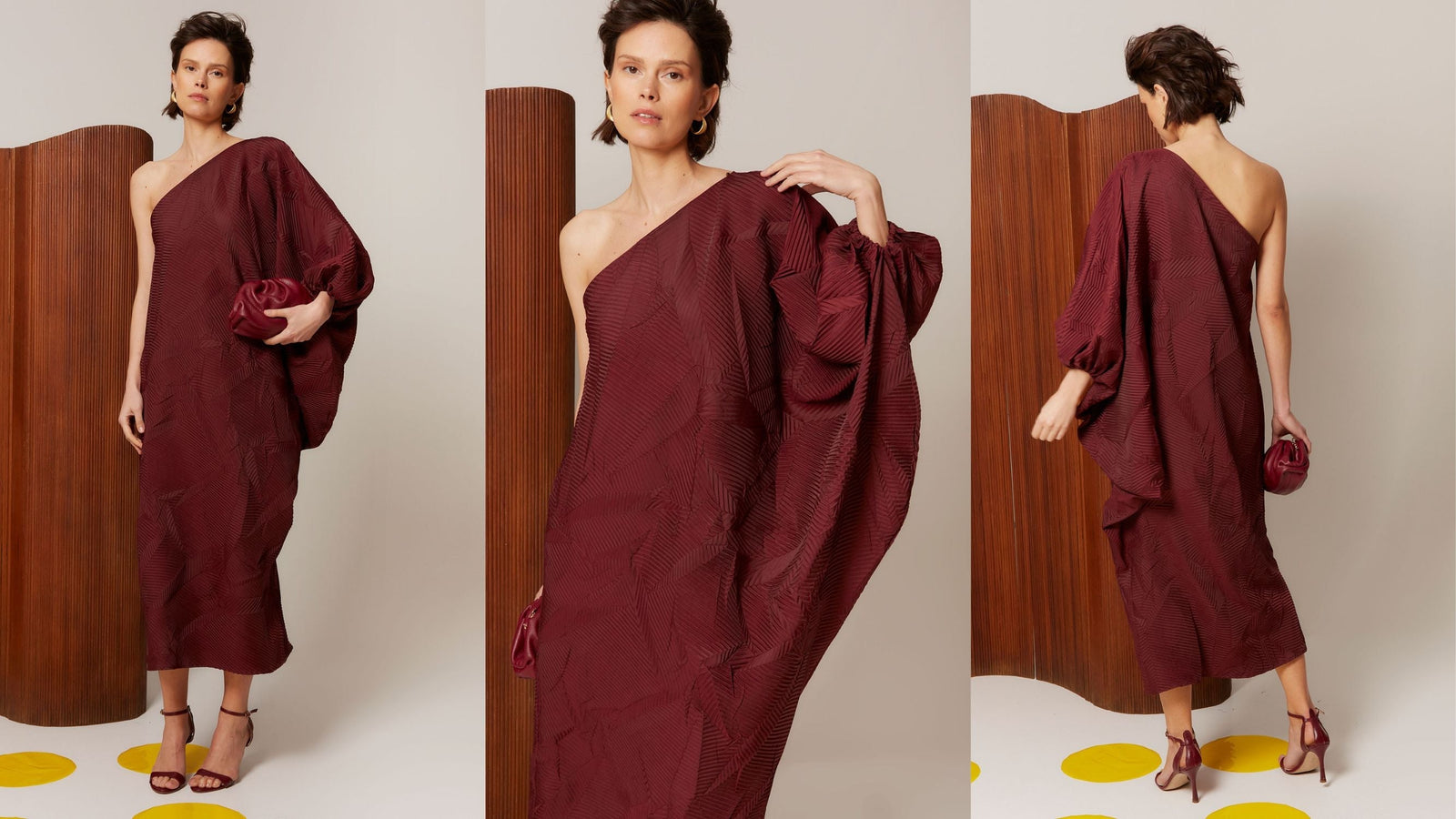 Coosy se posiciona entre las tendencias de vestidos asimétricos del verano