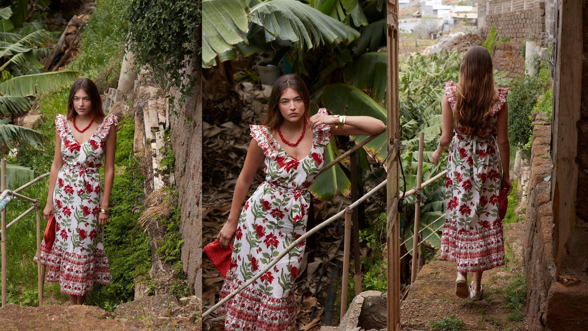 Coosy, presente en la selección de vestidos midi imprescindibles de Marie Claire