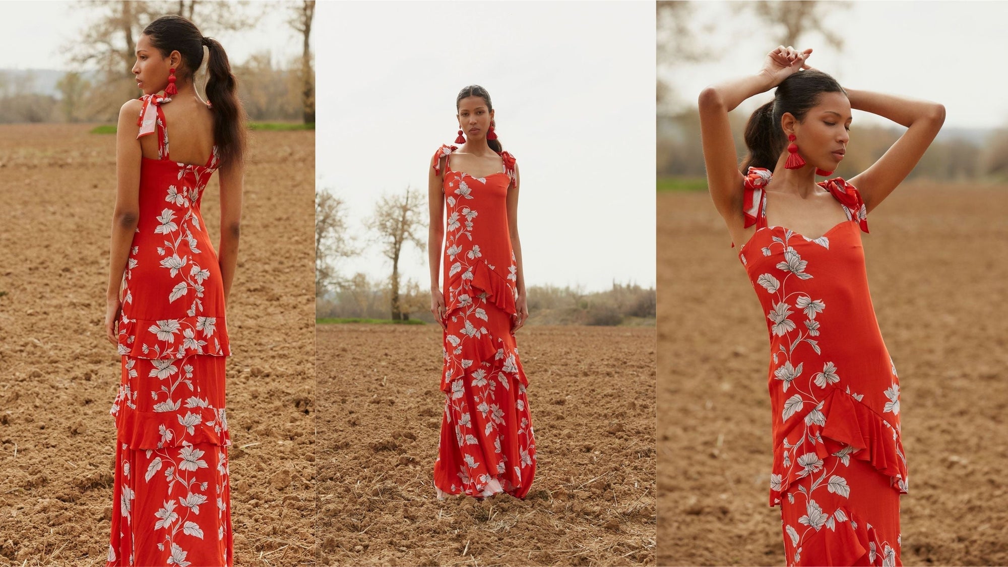 Vestidos rojos para invitadas