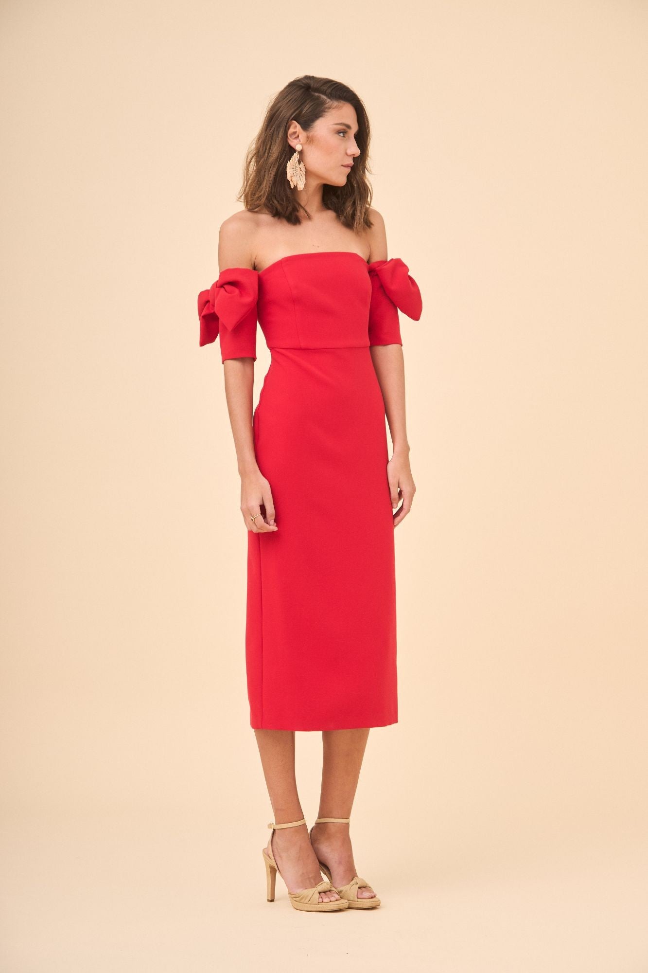 VESTIDO ADIRANE ROJO