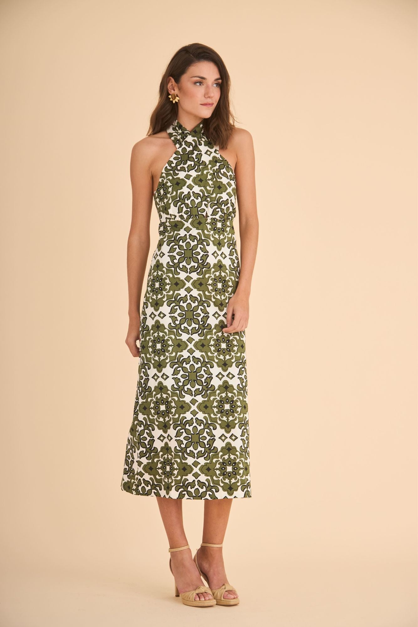 VESTIDO ANAHI EST. VERDE