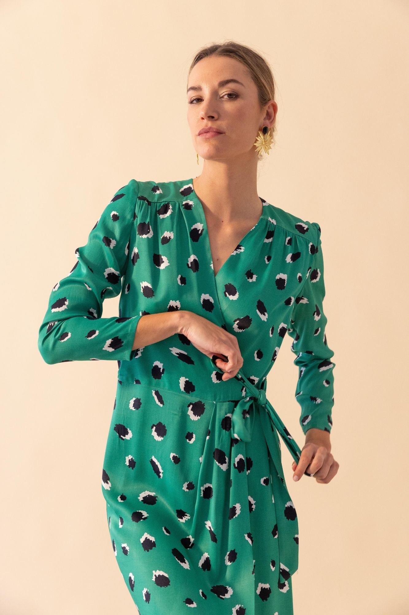 ROBE IMPRIMÉE SOLEIL