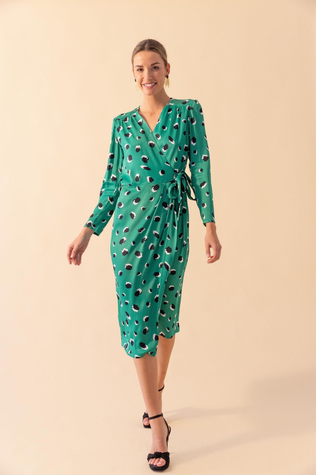 ROBE IMPRIMÉE SOLEIL