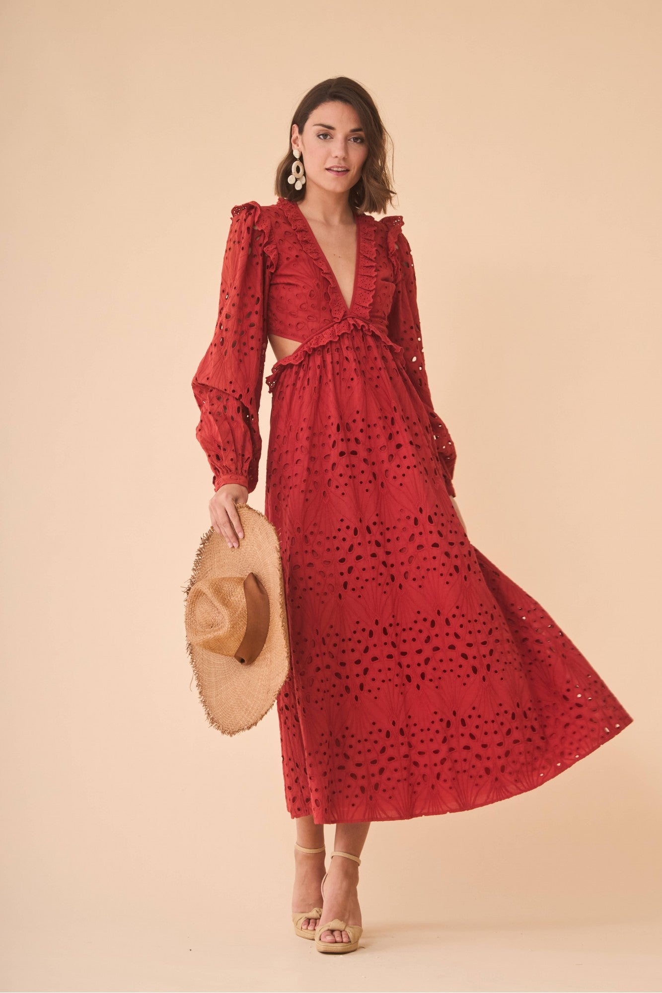 VESTIDO LUCILA ROJO