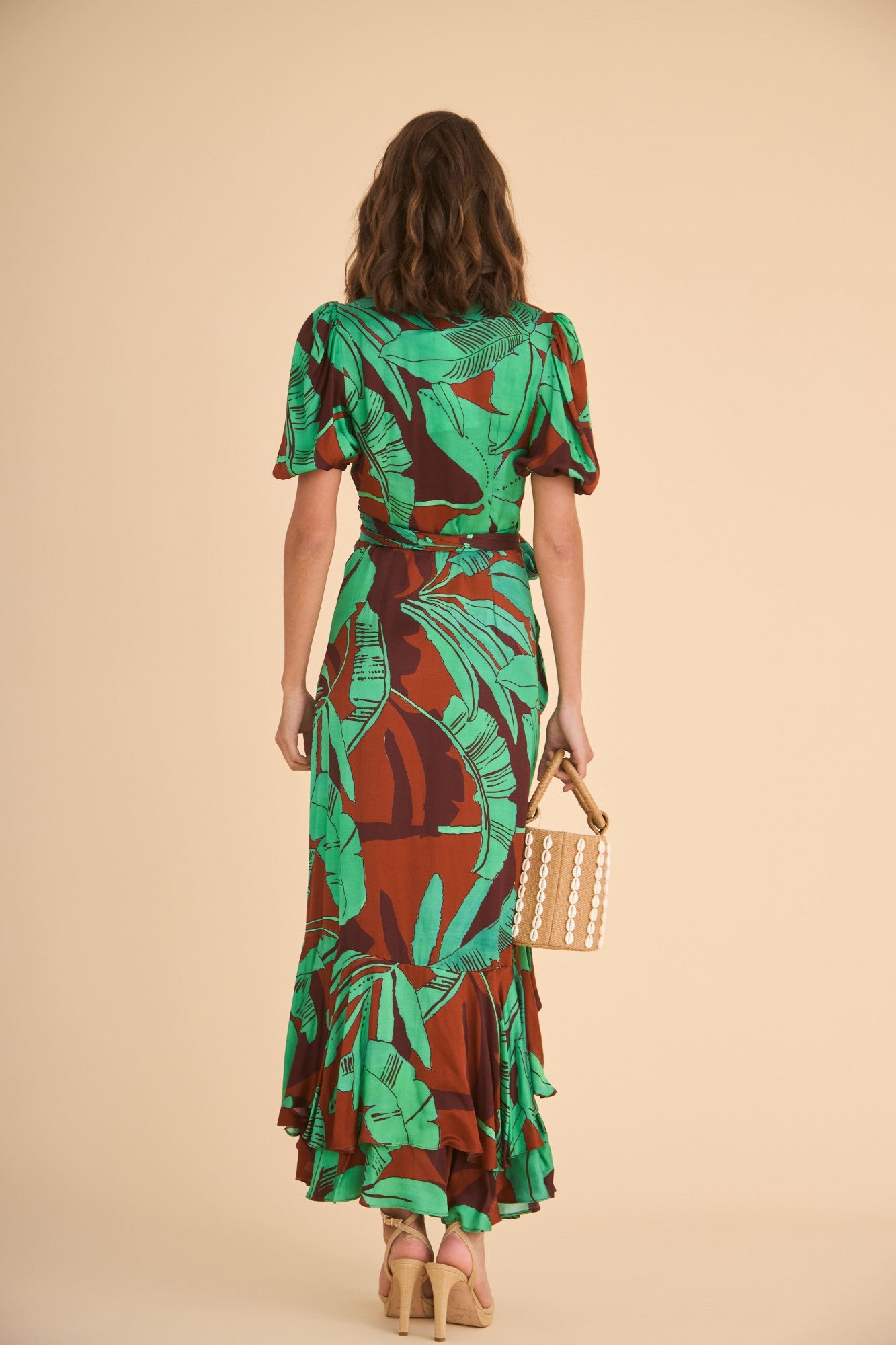 VESTIDO PLACIS FLORES MULTICOLOR