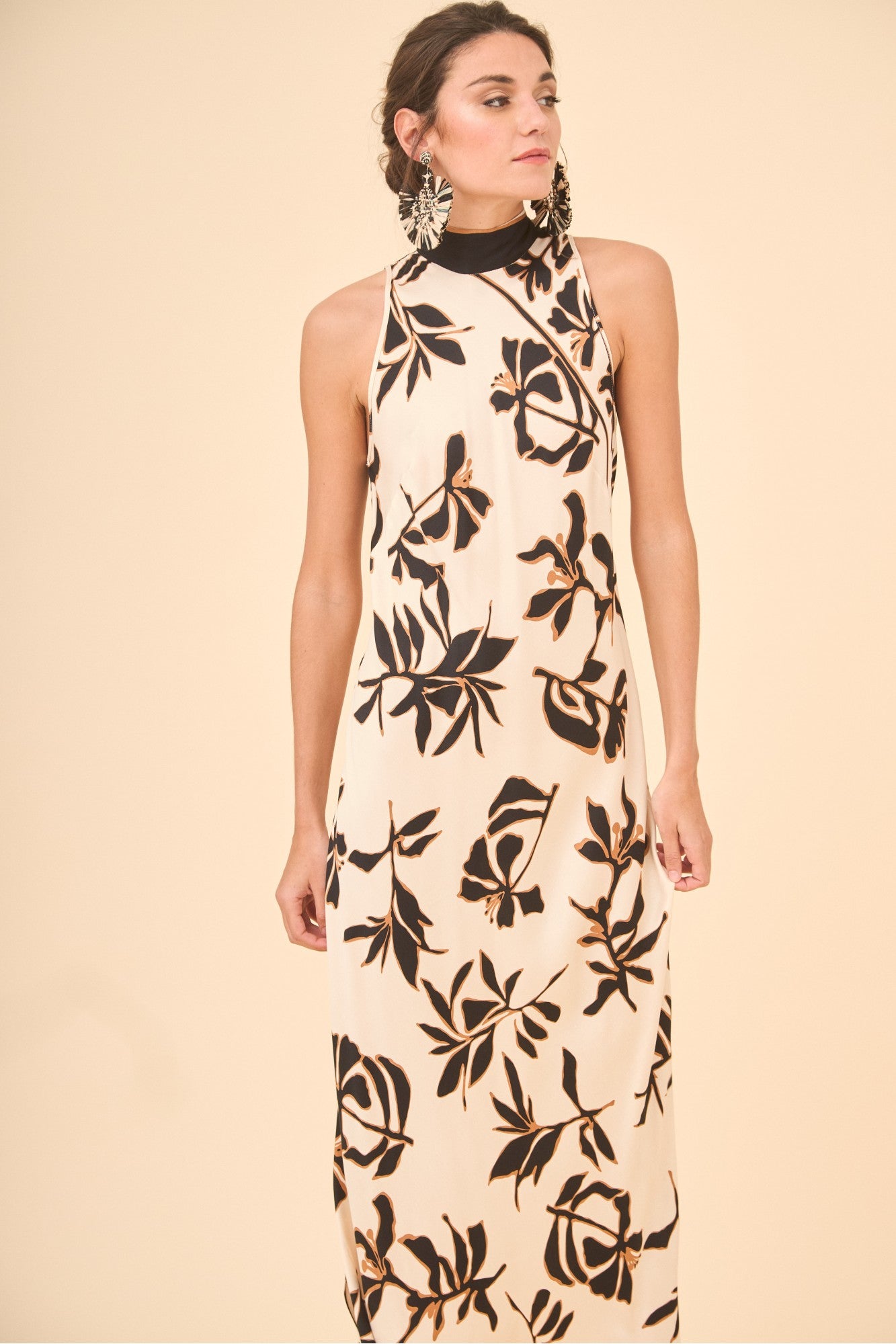ARNULFA PRINTED DRESS