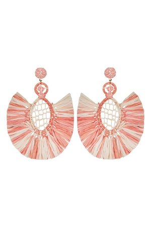 BOUCLES D'OREILLES SAUMON ANDALOUS