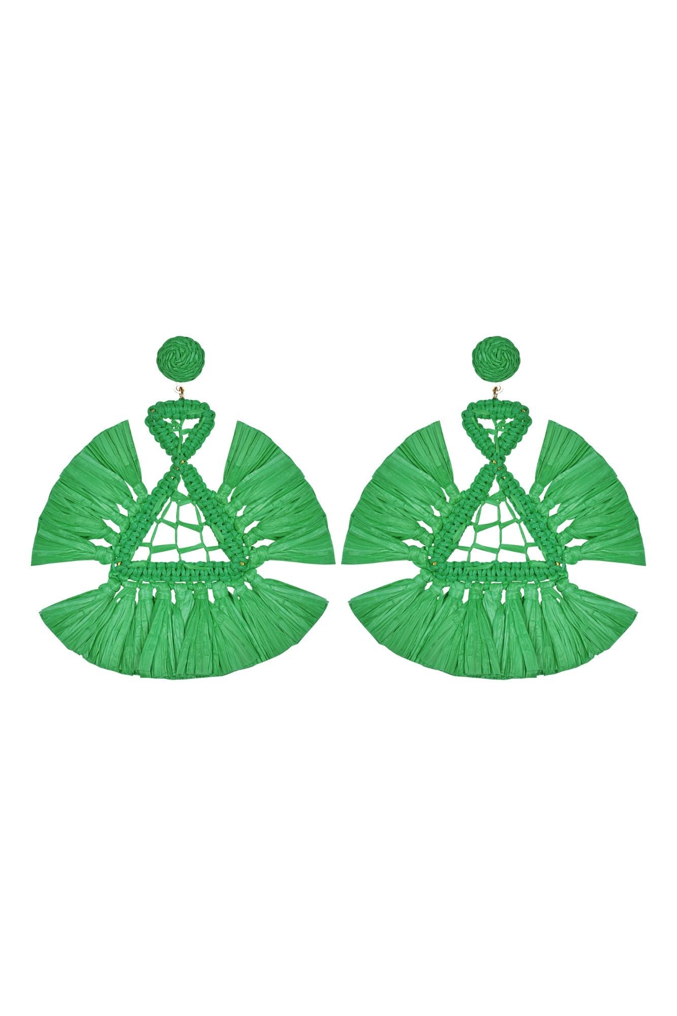 BRUNIA GREEN EARRINGS