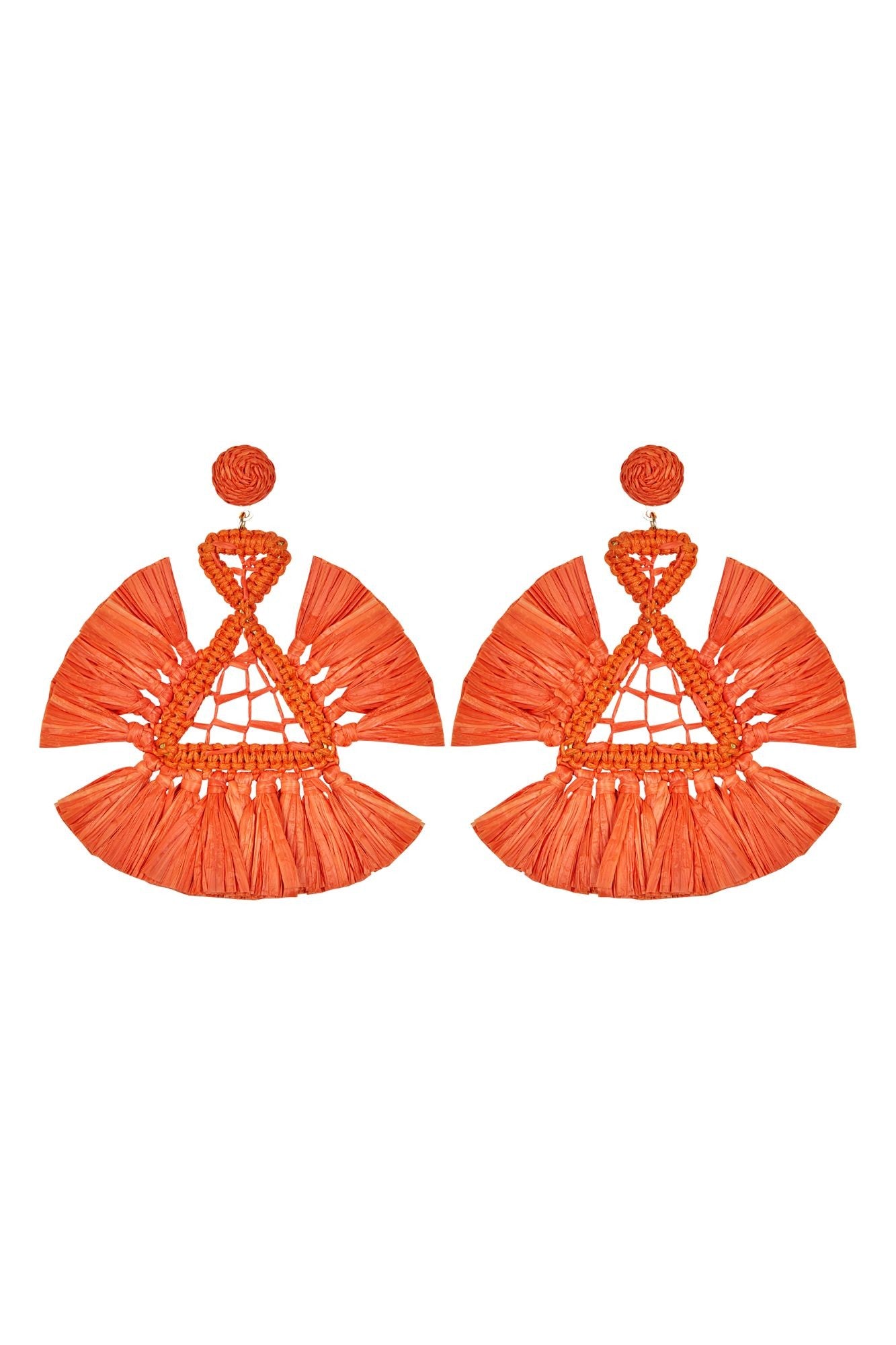 BOUCLES D'OREILLES BRUNIA ORANGE