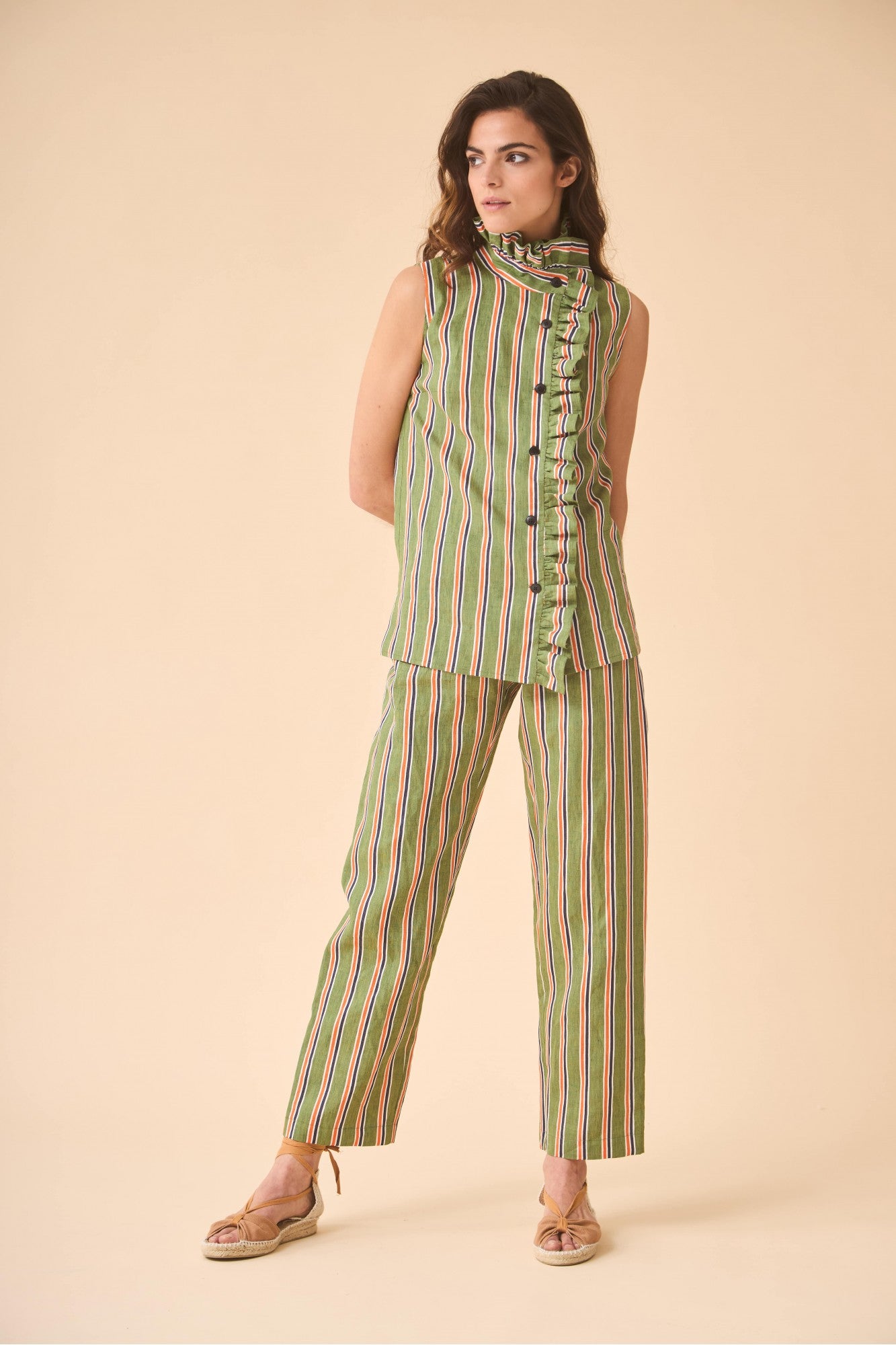 PANTALON BRENDA MULTICOLOR