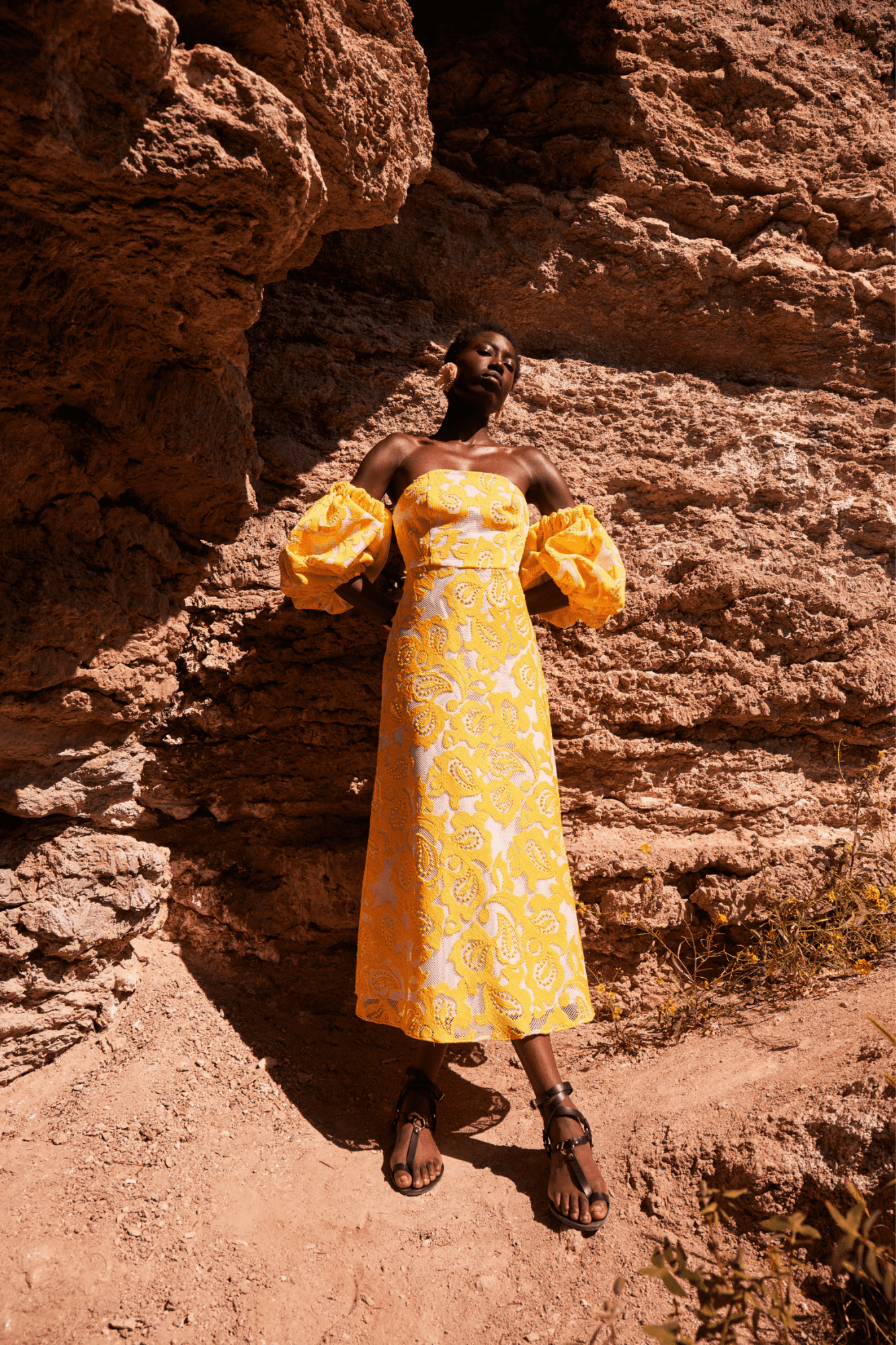 YELLOW LEMON DRESS