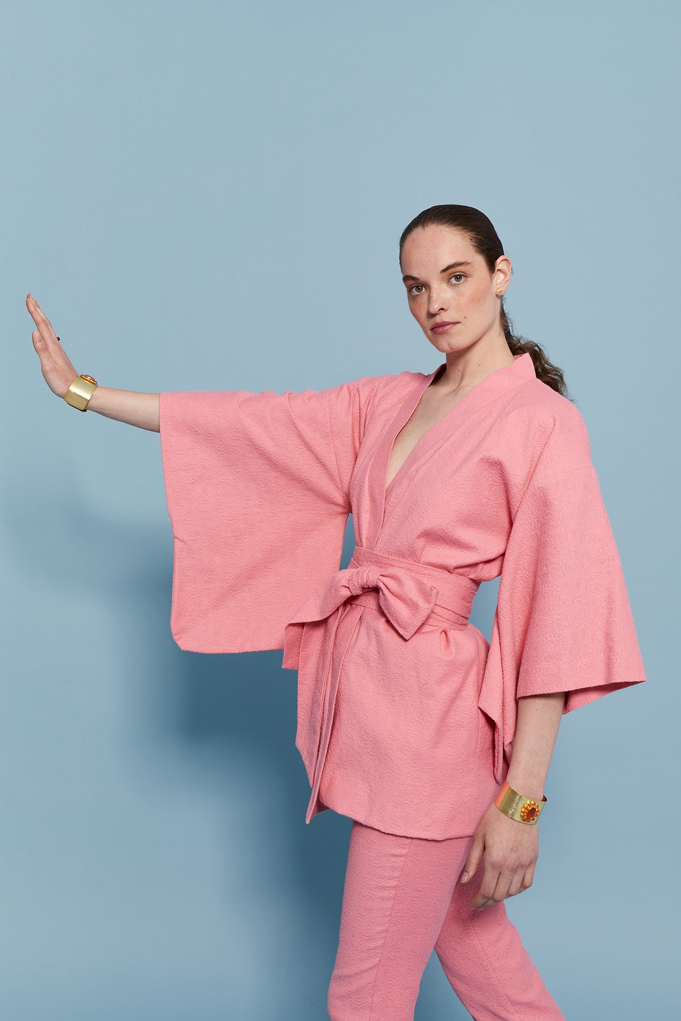 KIMONO ALAMY ROSA