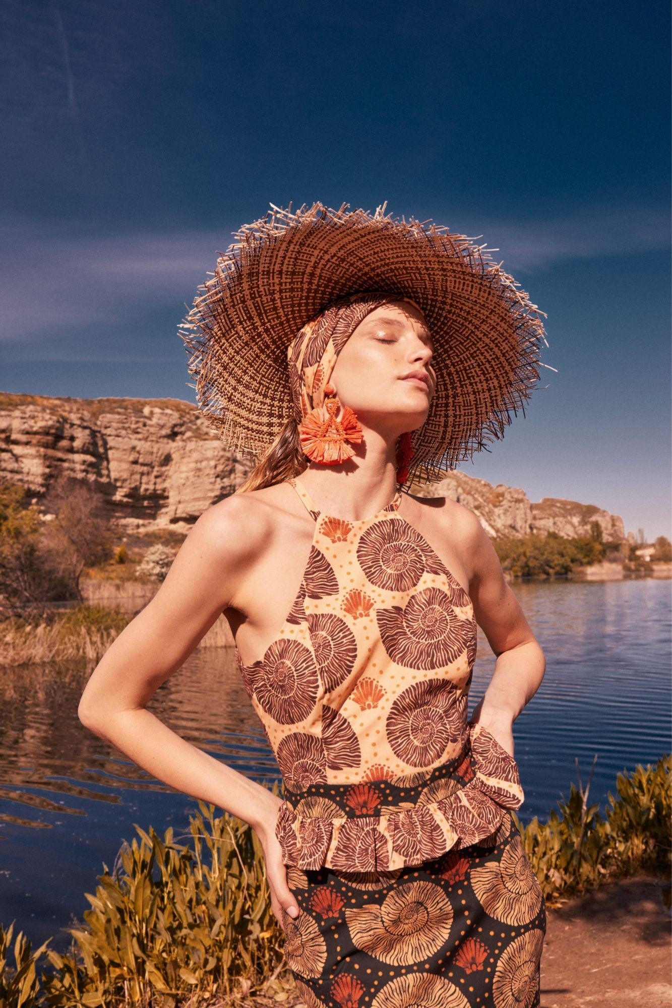 TOP CARACOLA BEIGE