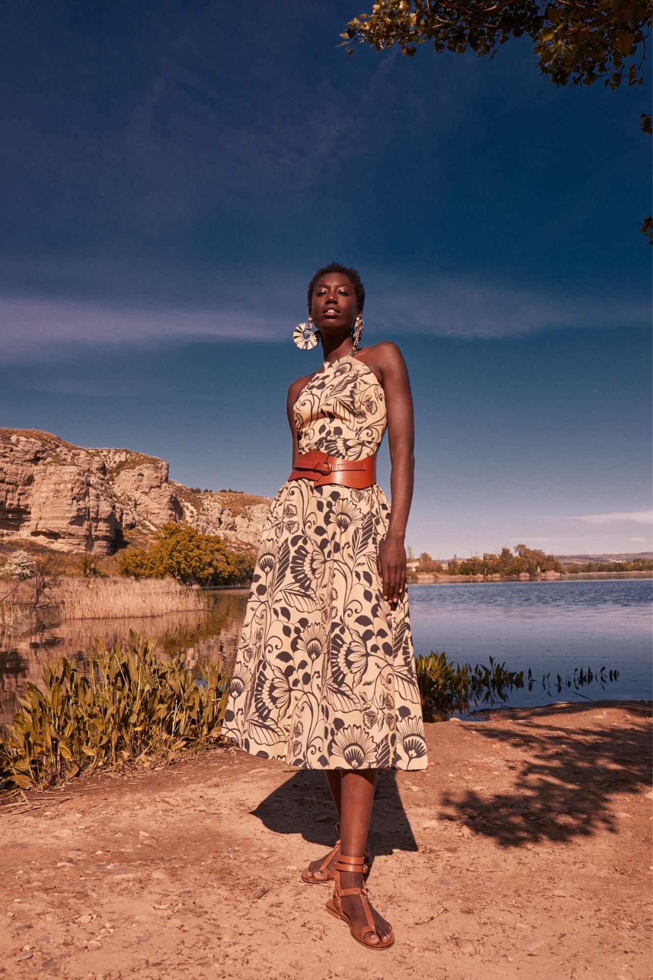 ANIPPE PRINTED DRESS