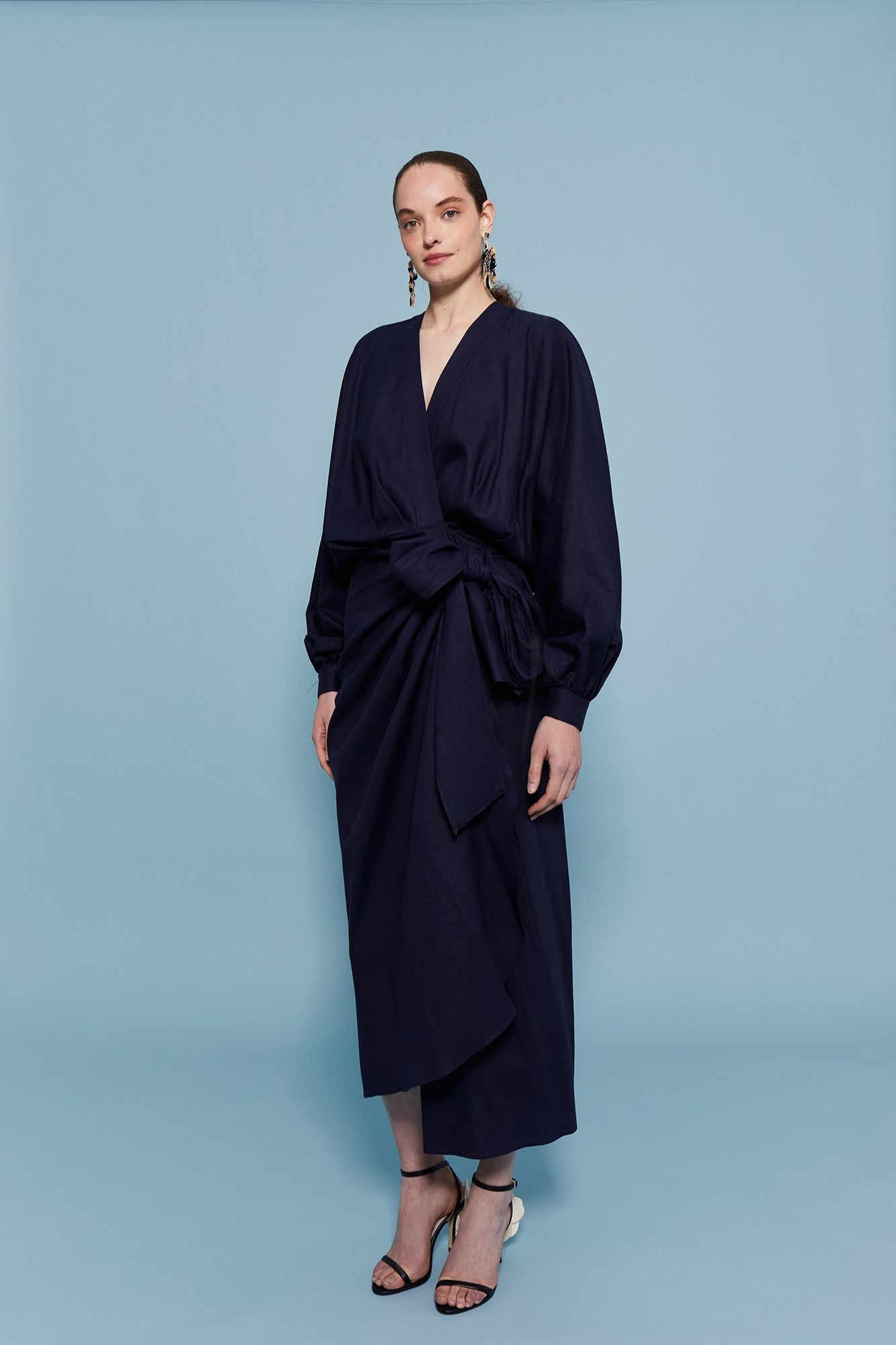 ELIA NAVY DRESS