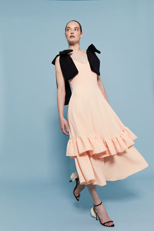TRIANA24 SALMON DRESS