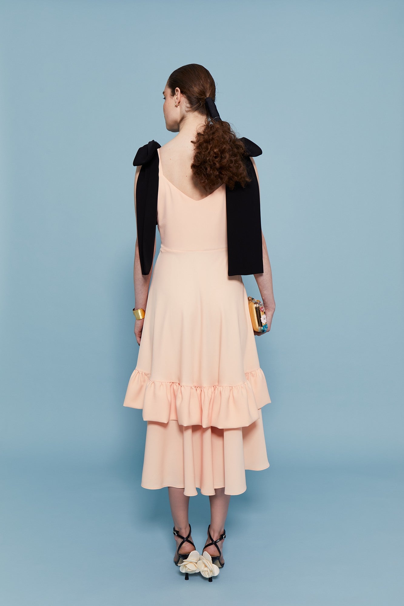 TRIANA24 SALMON DRESS