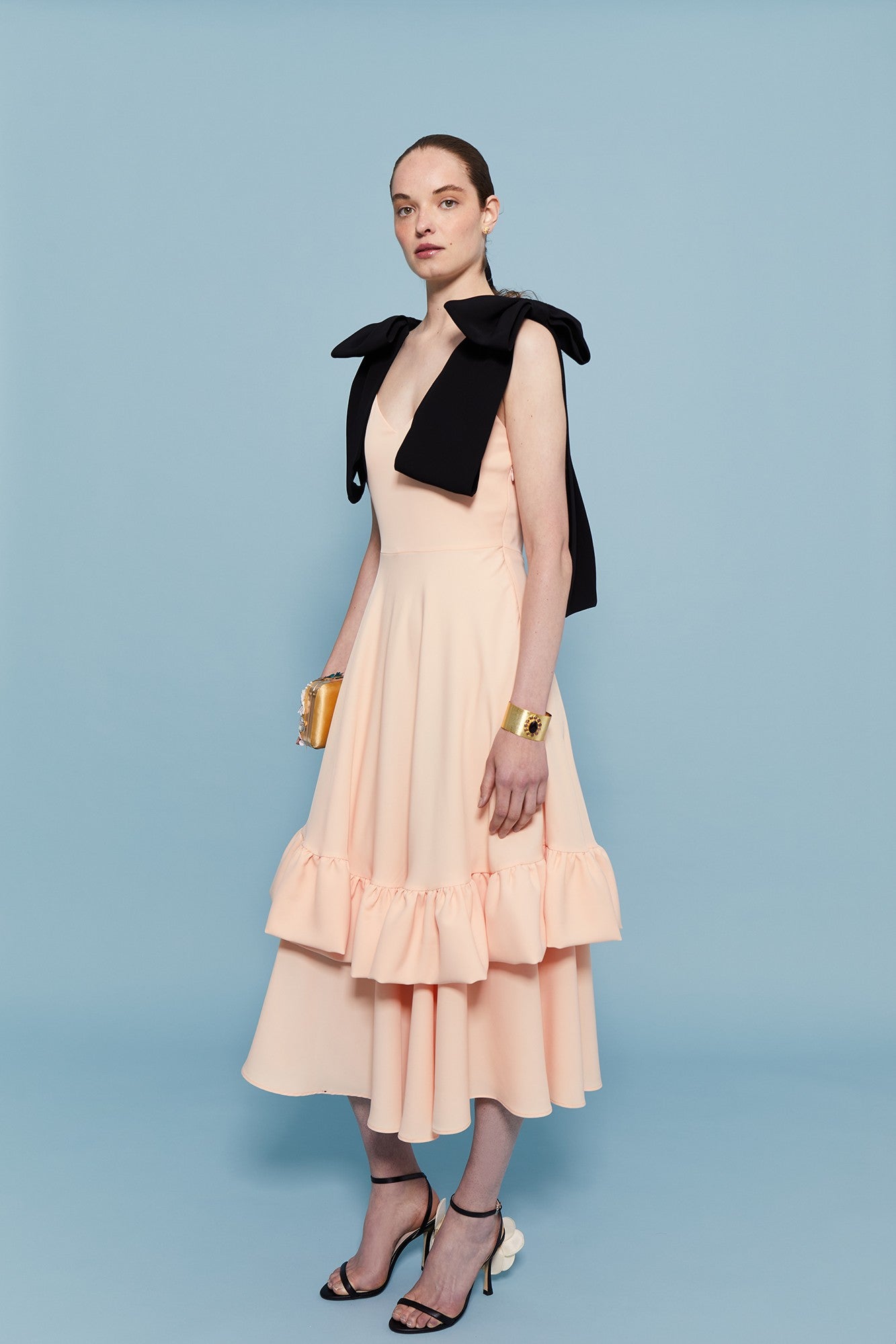 TRIANA24 SALMON DRESS
