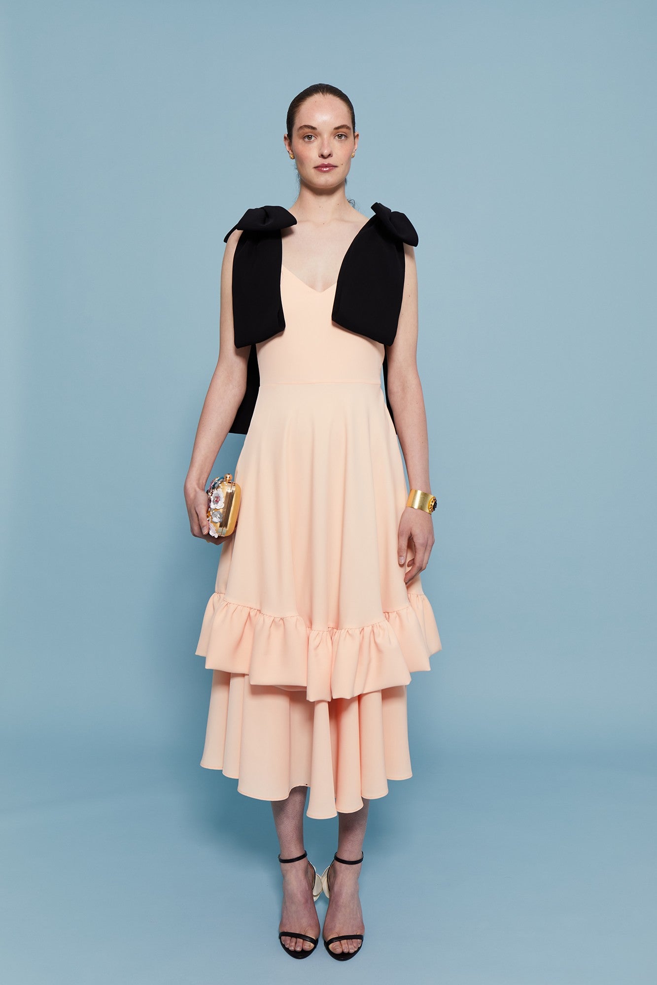 TRIANA24 SALMON DRESS