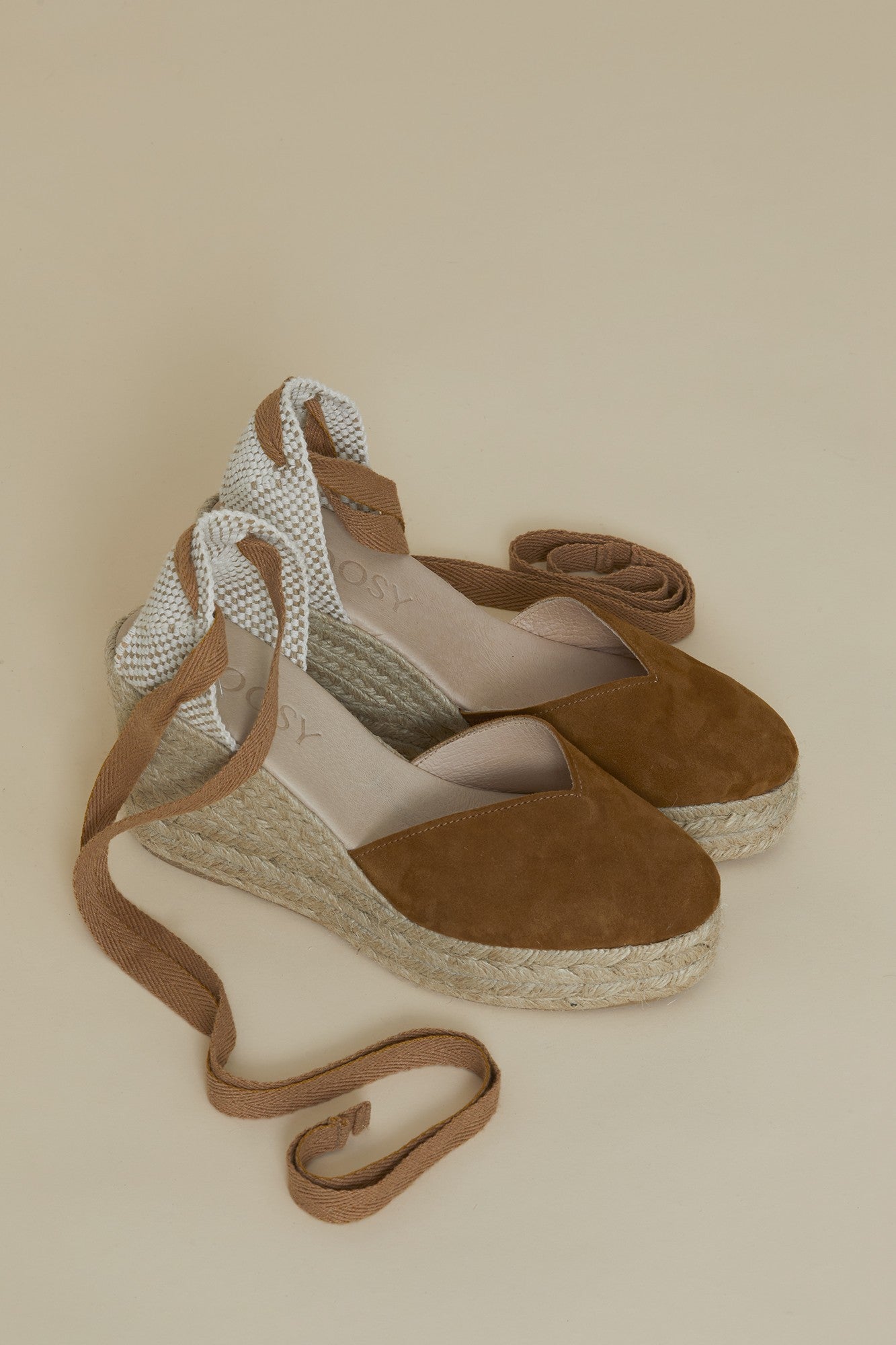 VARENNA CAMEL ESPADRILLES