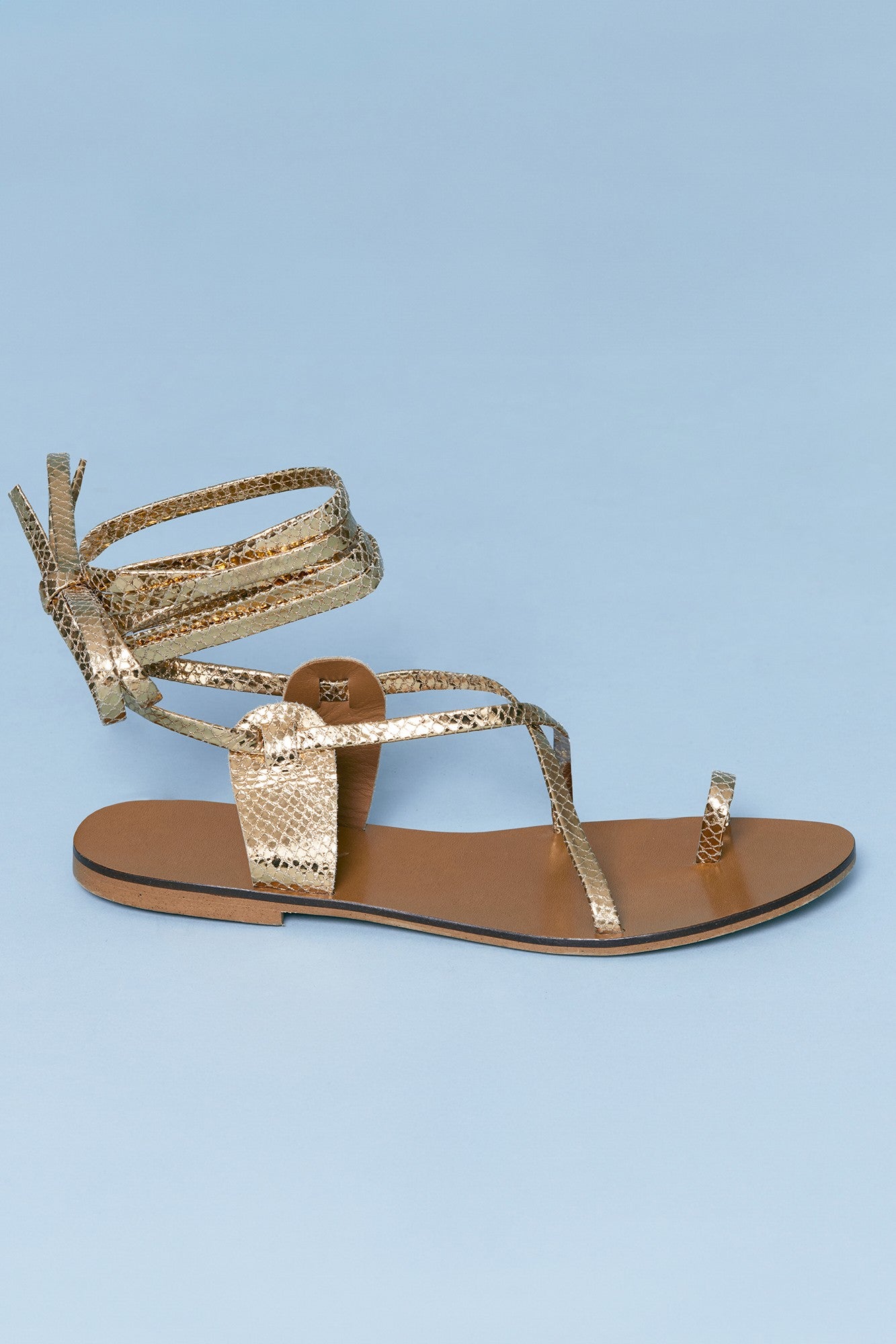 SANDALIAS PARMA DORADO