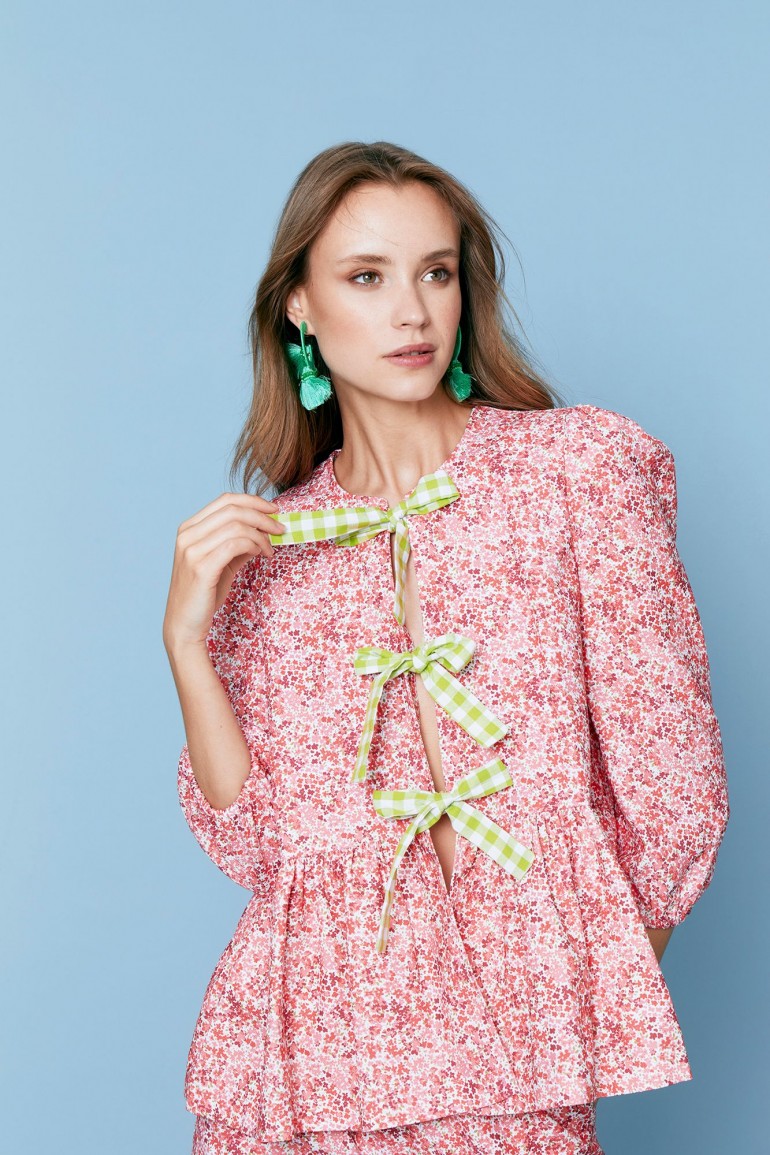 BLUSA CLOVER ROSADO