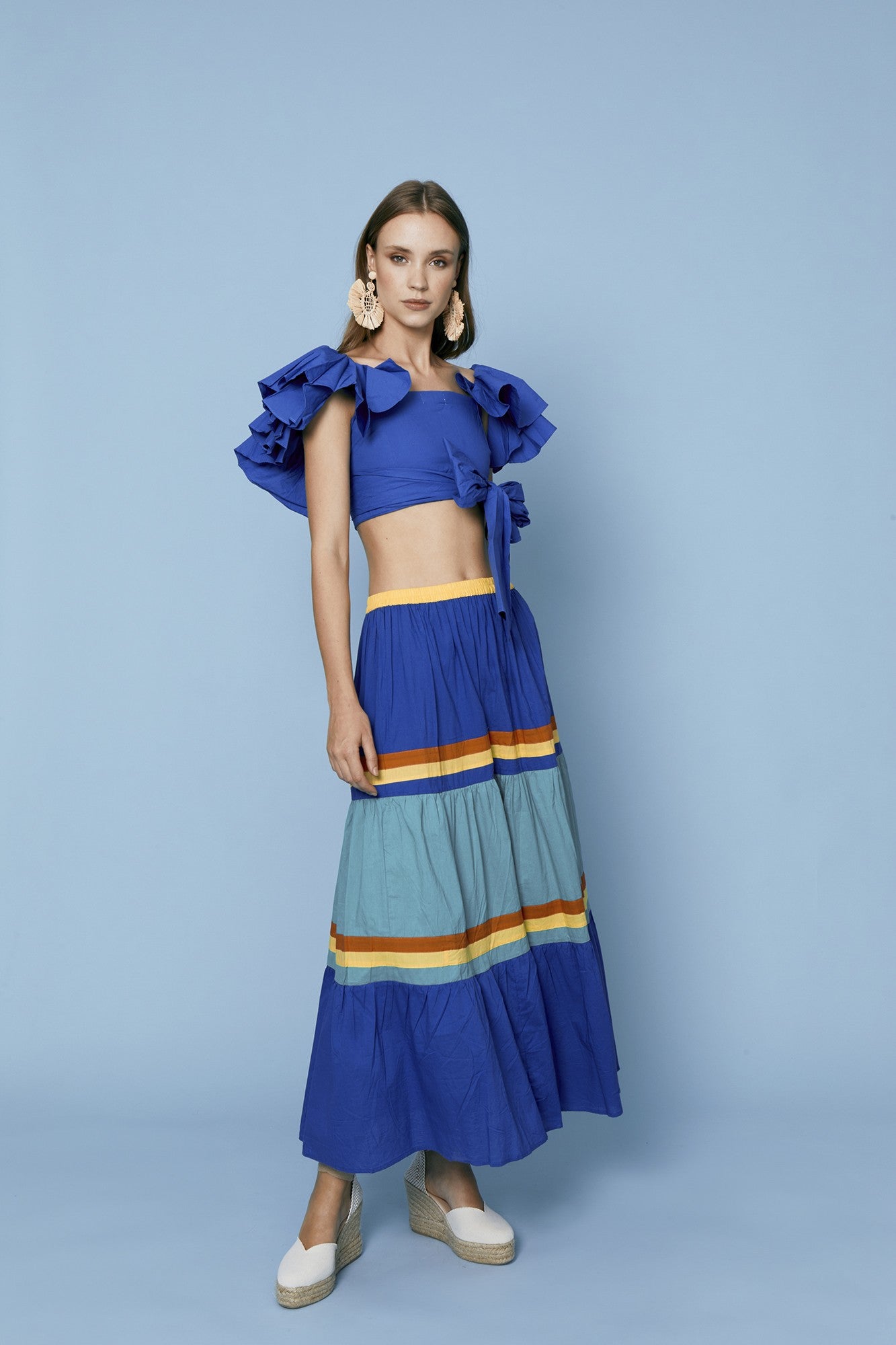 BLUE HAVANA TOP