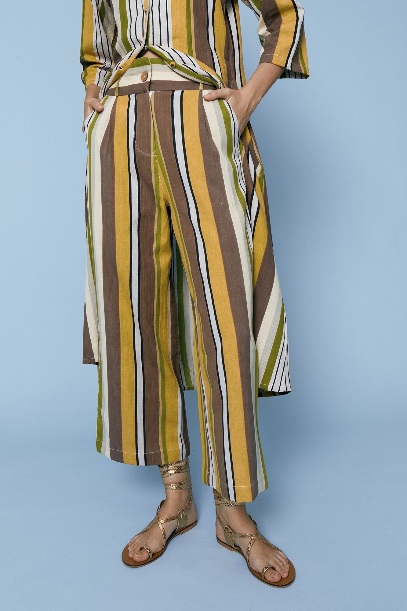 CASANDRA GREEN PANTS