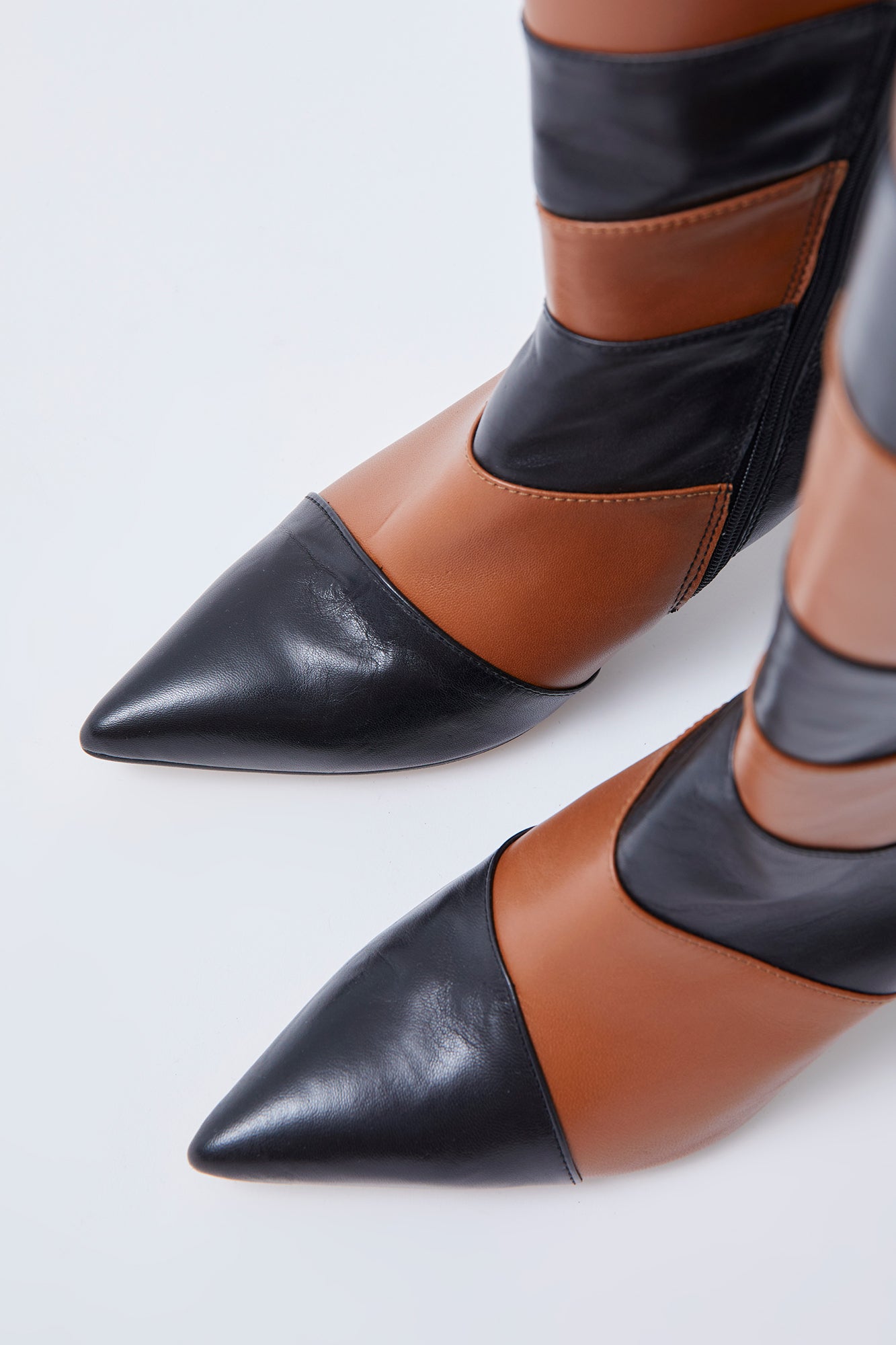 BOTAS PIELBICOLOR 