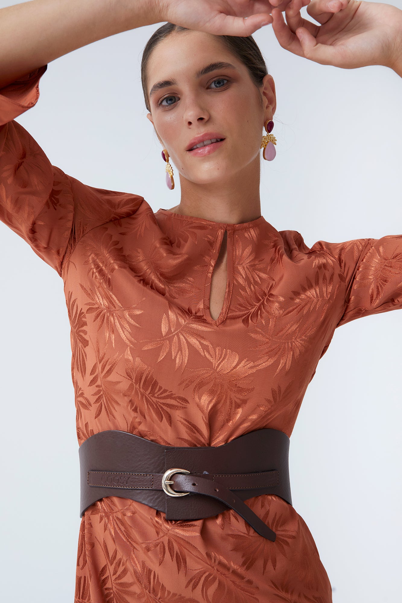 VESTIDO BARONESAOCRE 