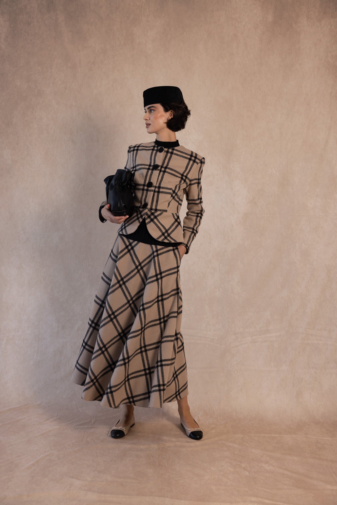 FALDA RUSSEL BEIGE