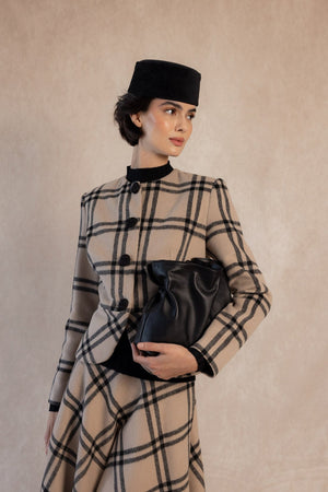 BOLSO SACO PIEL NEGRO