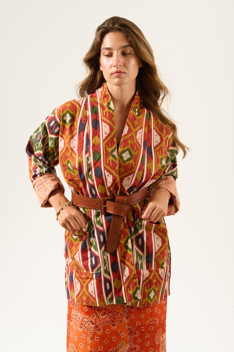 CHAQUETA TIBERIA MULTICOLOR