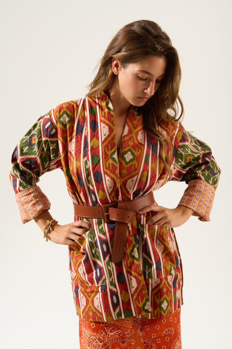 CHAQUETA TIBERIA MULTICOLOR