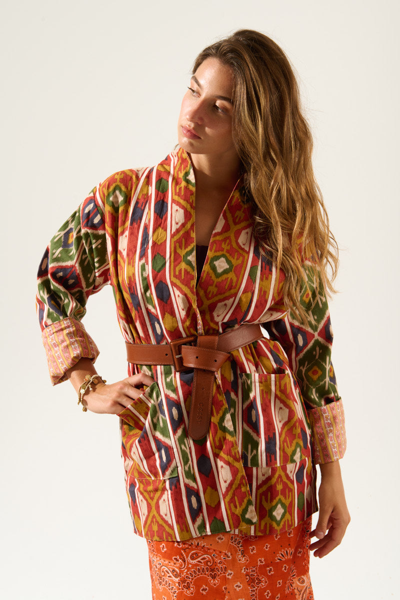 CHAQUETA TIBERIA MULTICOLOR